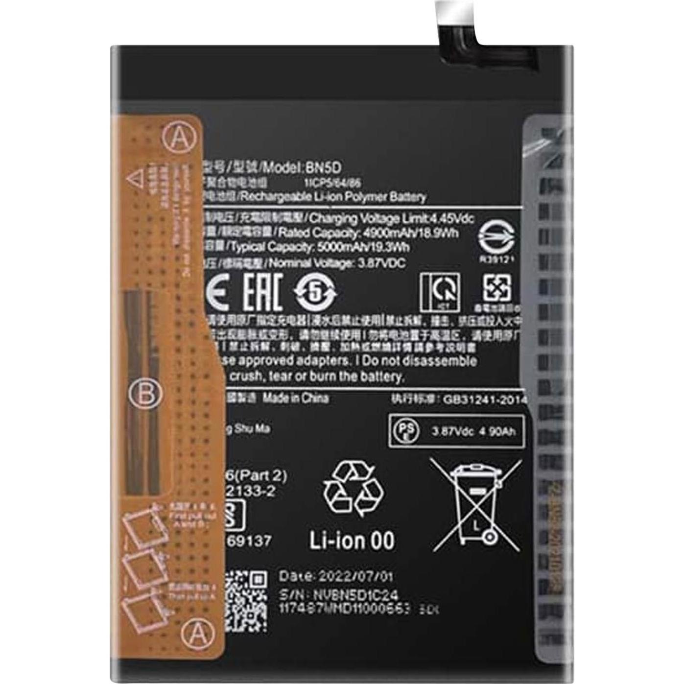 Thumbnail - Clappio 5000mAh Ersatzakku, Smartphone Akku