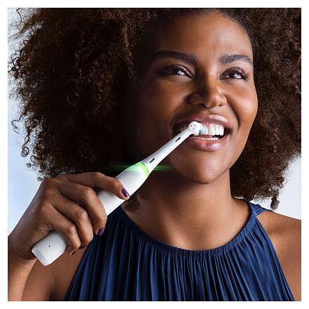 Productafbeelding Oral-B Elektrische tandenborstel iO5 Oplaadbaar, Voor volwassenen, Inclusief aantal opzetborstels 1, Wit (Oscillerende tandenborstel)