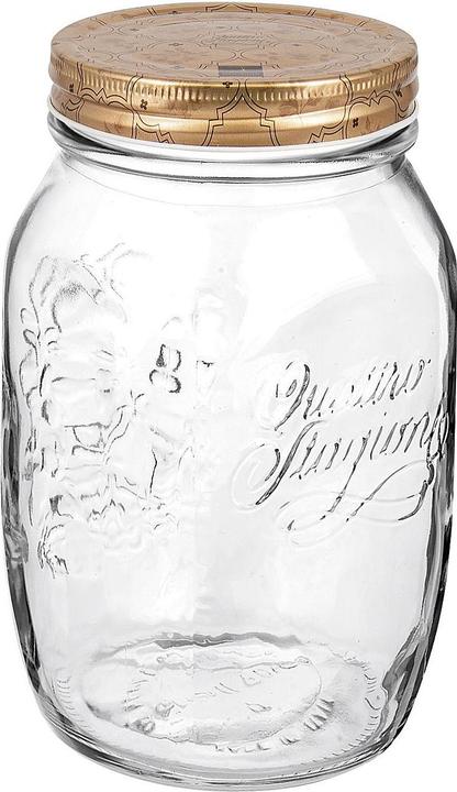 Produktbild Quattro Stagioni Einmachglas QS1000ml mD Kupfer (6 Stk., 1 l)