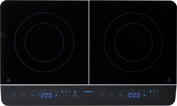 Image du produit Medion Plaque de cuisson double à induction MD 15324, 3500W