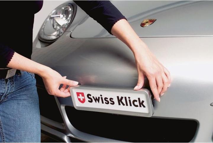 Produktbild Swissklick Nummerrahmen (Front + Heck, Langformat)