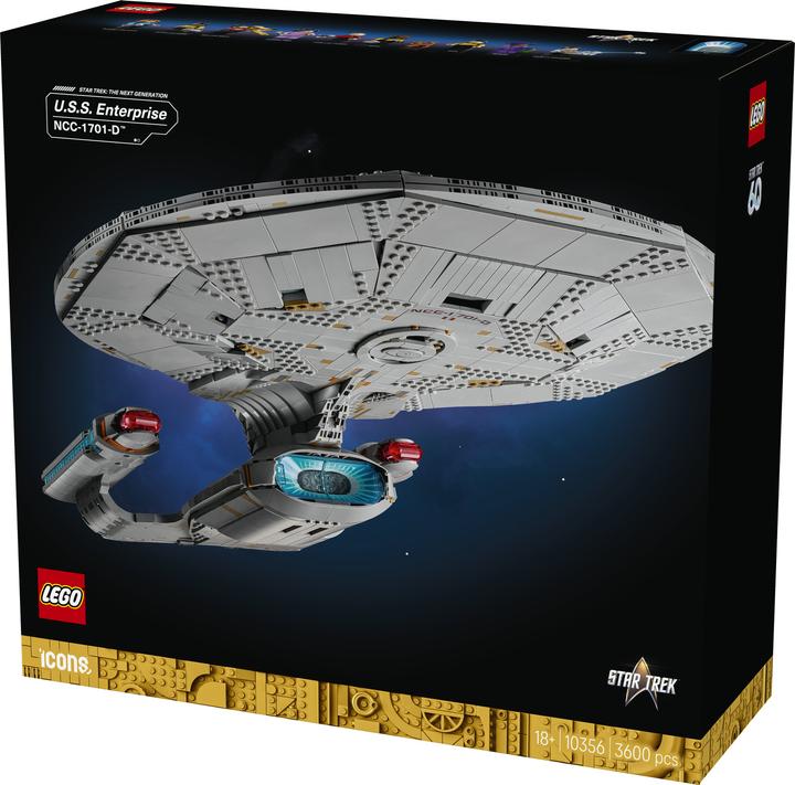 Productafbeelding LEGO Star Trek U.S.S. Enterprise NCC-1701-D (10356, LEGO Icons)