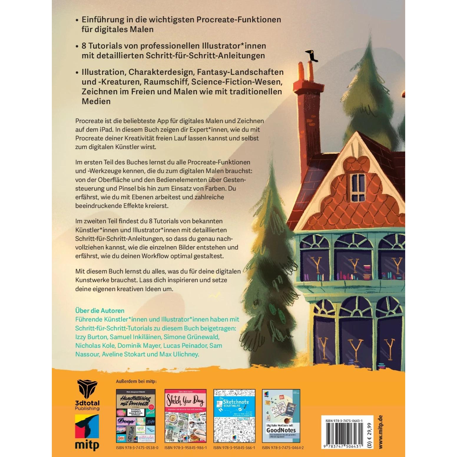 Thumbnail - Digital Painting mit Procreate, Sachbücher von Nicholas Kole, Simone Grünewald, Dominik Mayer, Samuel Inkiläinen, Lucas ...