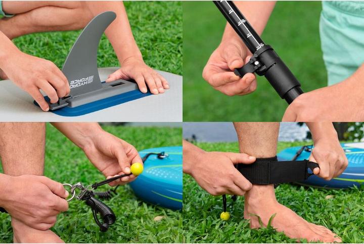 Actual product image Bestway Hydro Force Aqua Journey Inflatable Stand-Up Paddleboard Set 2.74 m