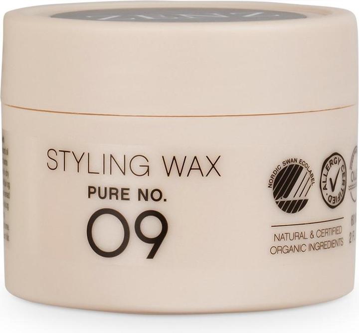 Actual product image Zenz Organic Styling No. 9 Wax Pure - 60 ml (Hair wax, 60 ml)