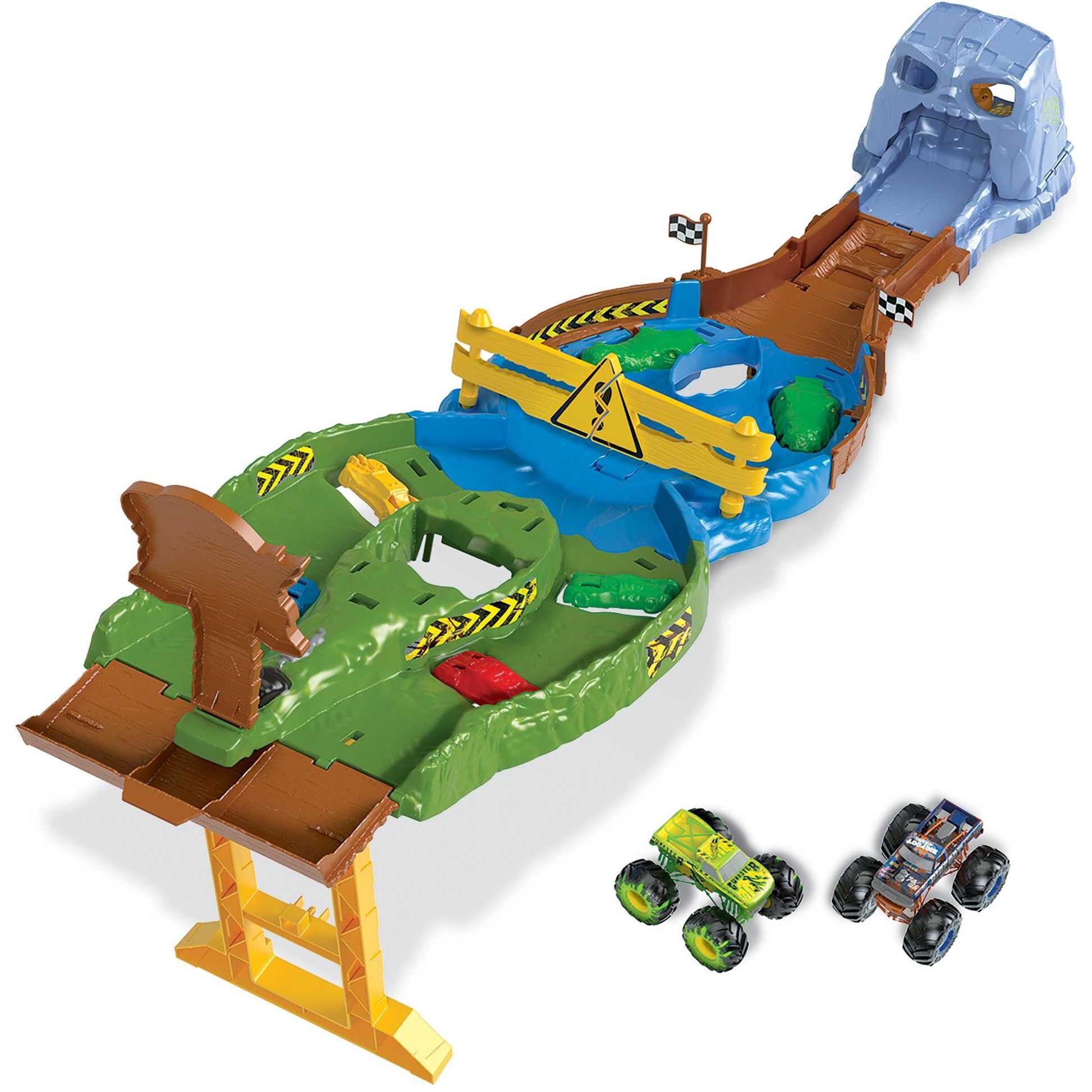 Mattel Monster Trucks Wettkampf Rennstrecke (SIOC)