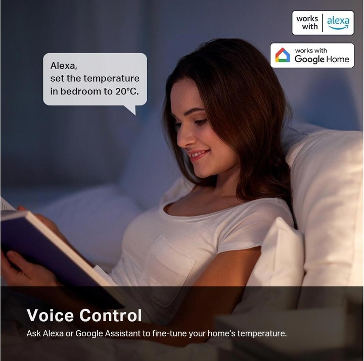 Productafbeelding TP-Link KE100 KIT - Kasa - Intelligente thermostatische radiatorkraan, startset