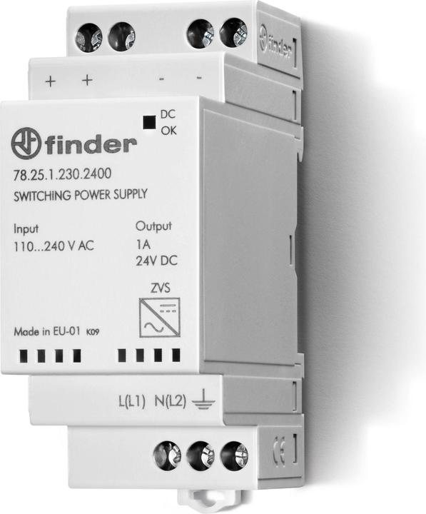 Actual product image Finder Switching power supply 24 V 25 W