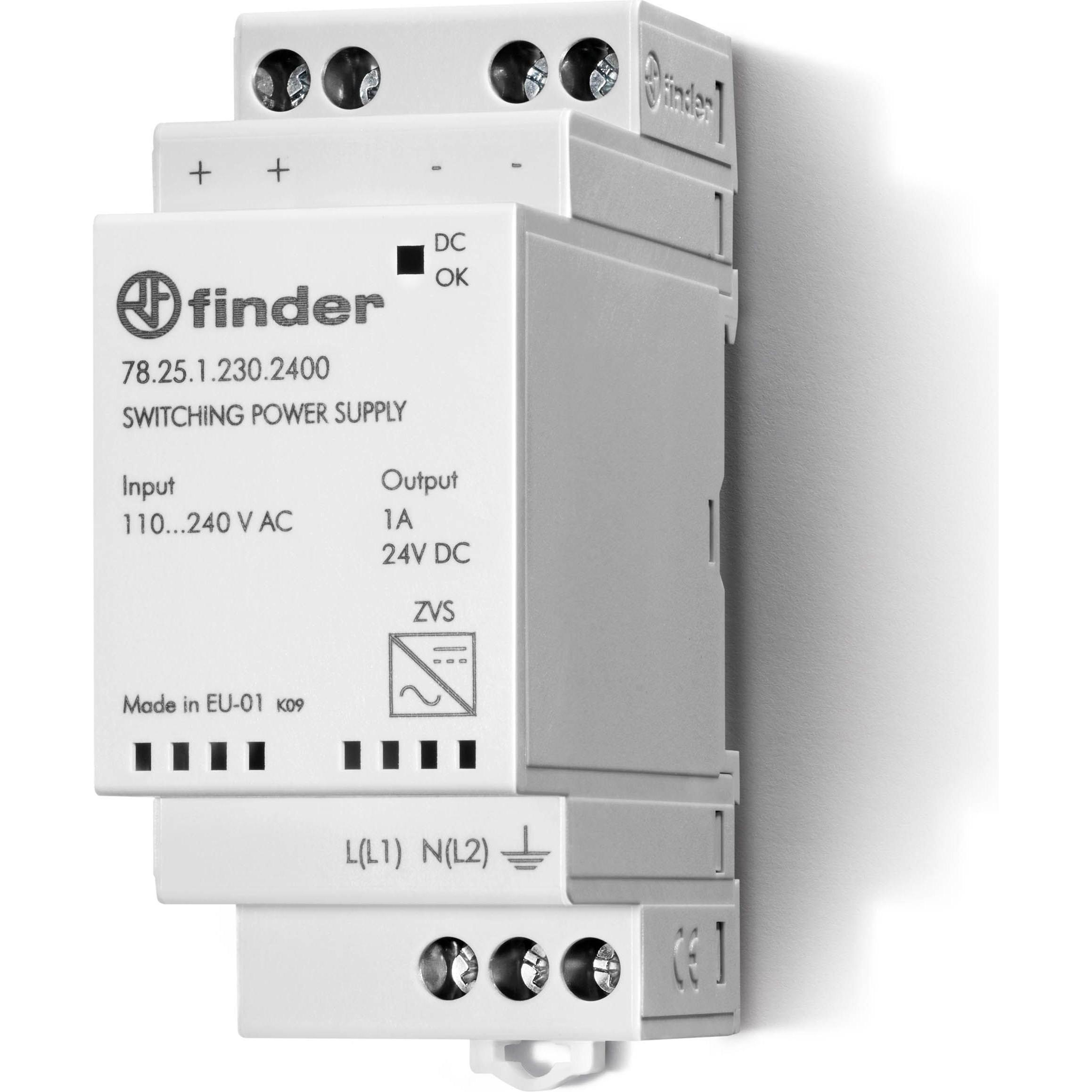 Finder, Systemstromversorgung, Schaltnetzteil 24 V 25 W