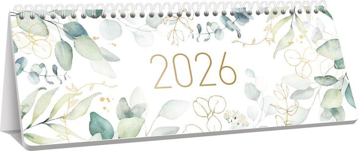 Actual product image Tischkalender Blattgold 2026 (Hardcover, German)