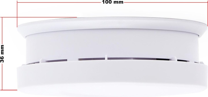 Produktbild Wiltec Rauchmelder 10x