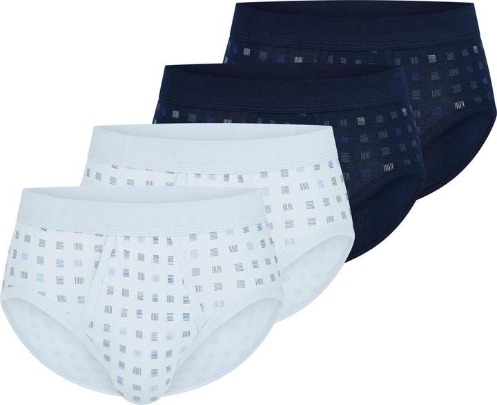 Produktbild Schiesser 4er Pack Cotton Essentials Feinripp Sportslip / Unterhose (XXL, 4er Pack)