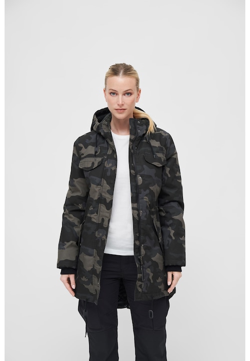 Actual product image Brandit Ladies Marsh Lake Parka size 4XL colour dark camouflage pattern (4XL)