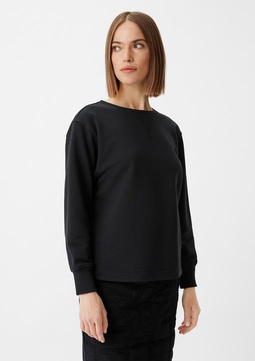 Image du produit Comma Sweatshirt Fabricmix-Sweatshirt mit Stickerei (40)