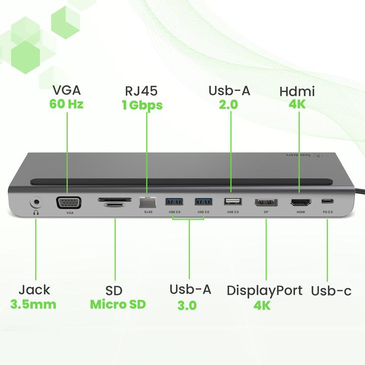 Actual product image Belkin Connect (USB-C, 11 Ports)
