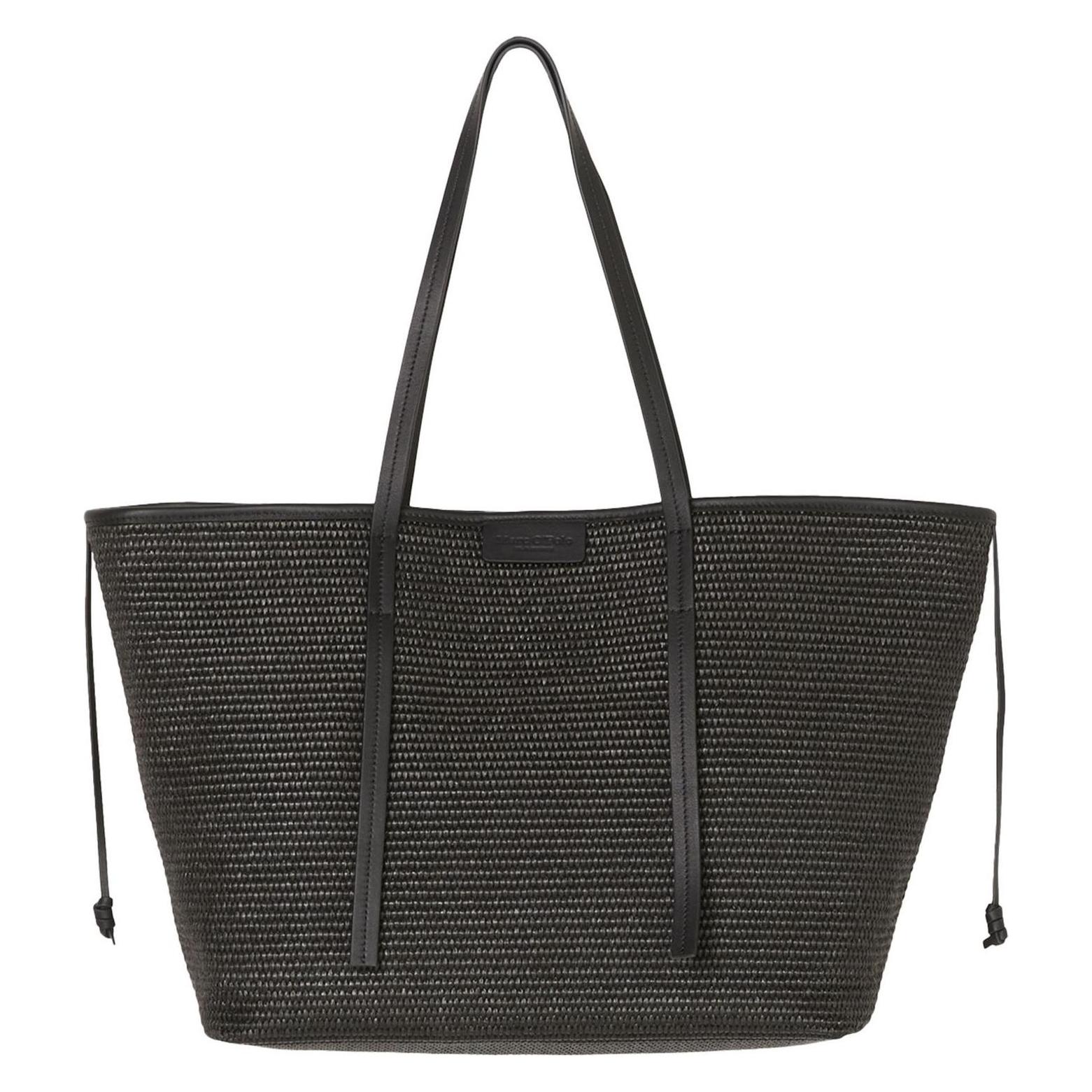 Marc O'Polo, Damen, Tasche, Seija Shopper, Schwarz