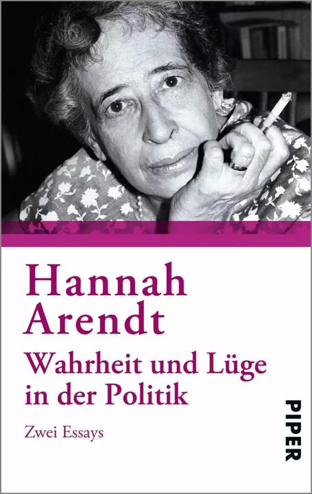 Produktbild Wahrheit und Lüge in der Politik (Deutsch, Hannah Arendt, 2013)