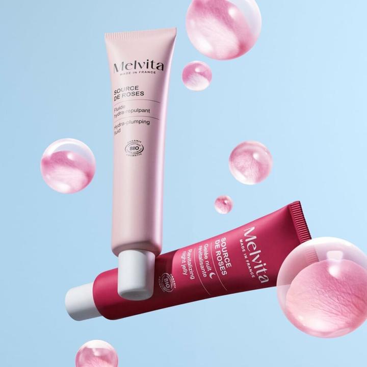 Actual product image Melvita Source de Roses Fluide hydra-repulpant (40 ml, Face fluid)