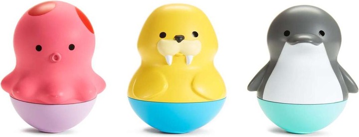 Actual product image Munchkin Bath Bobbers™ 3 pieces, octopus, walrus & dolphin