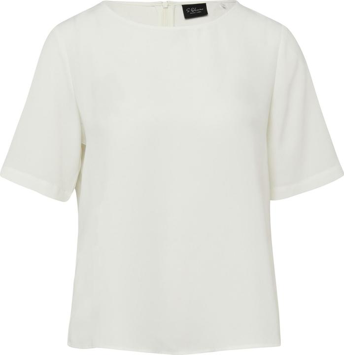 Immagine prodotto s.Oliver Crêpe-Shirt mit Reissverschluss (40)