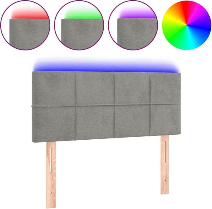 Immagine prodotto vidaXL LED Kopfteil (100 x 5 x 88 cm)