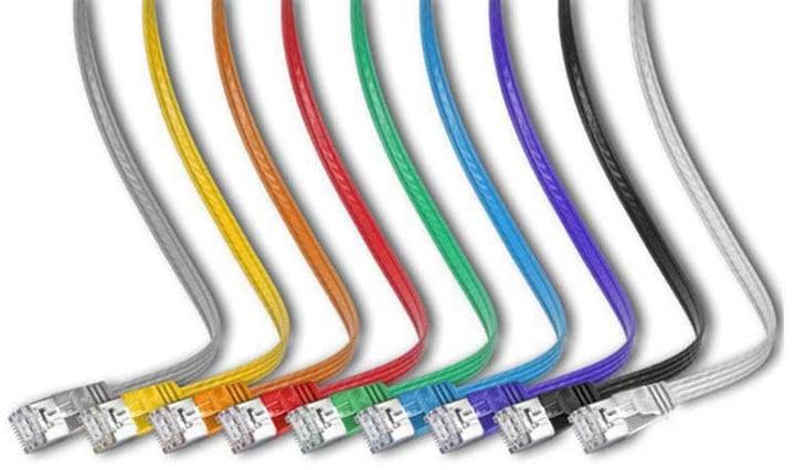 Actual product image Lightwin Network cable (STP, CAT6, 5 m)