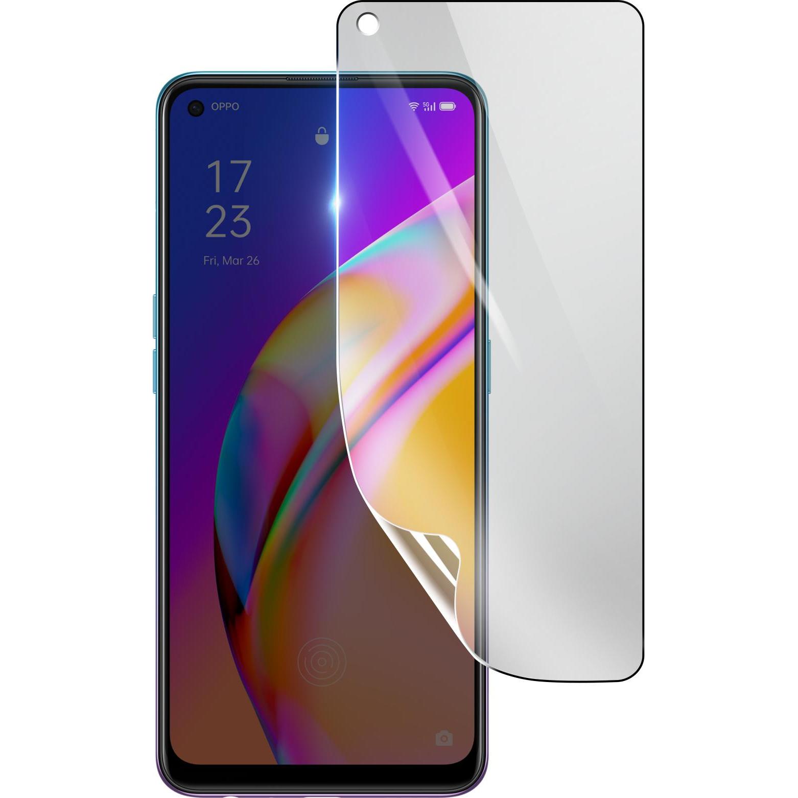 3MK Hydrogel Bildschirmfolie für Oppo A94 5G (1 Stück, Oppo A94 5G), Smartphone Schutzfolie, Transparent