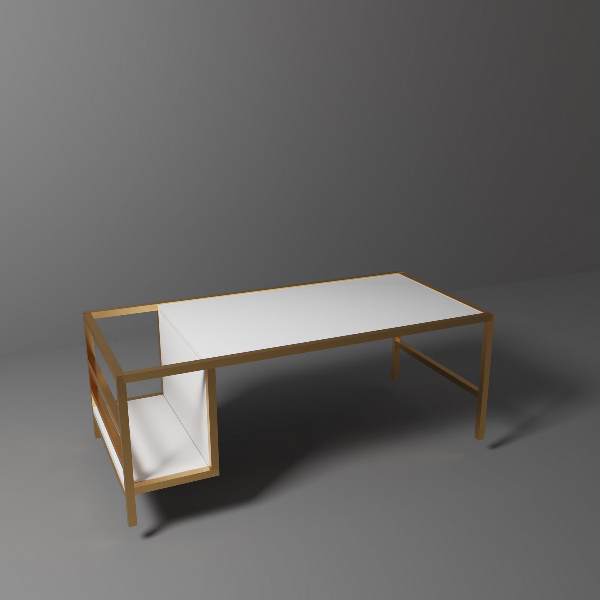 Kalune Design, Couchtisch + Beistelltisch, Modern (110 x 50 x 60 cm)