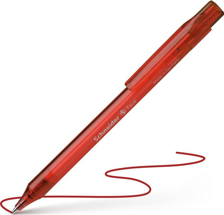 Produktbild Schneider Kugelschreiber Fave (Rot, 20x)