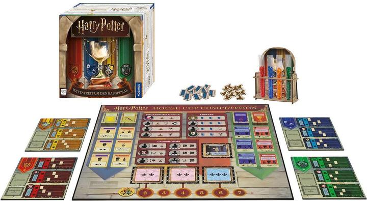 Produktbild Kosmos Kartenspiel Harry Potter: Wettstreit um den Hauspokal (Deutsch)