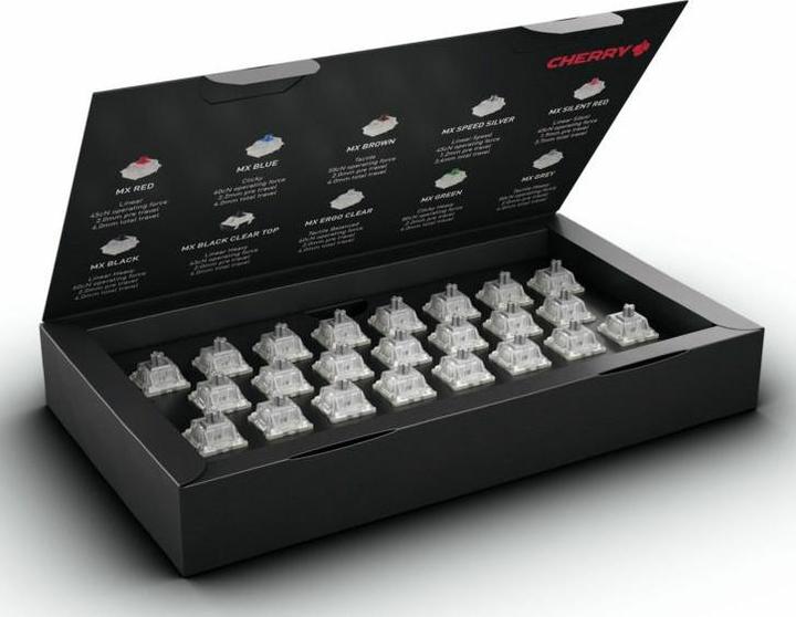 Actual product image CHERRY MX RGB Speed Silver Switch Kit