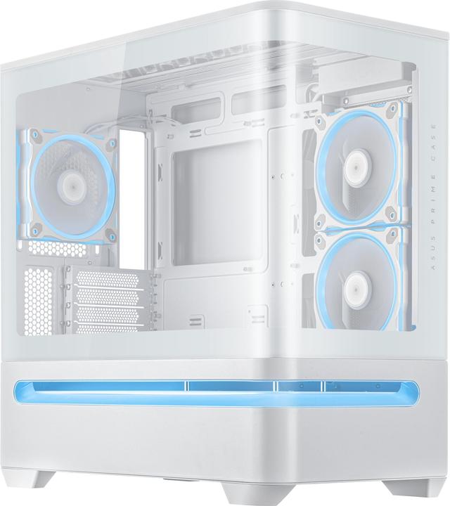 Immagine prodotto ASUS Prime Ap202 Tg Argb Bianco (mATX, Mini-ITX)