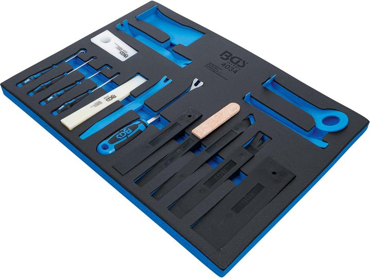Immagine prodotto BGS Modulo per carrelli portautensili 3/3: cunei e set ganci 17 pz.