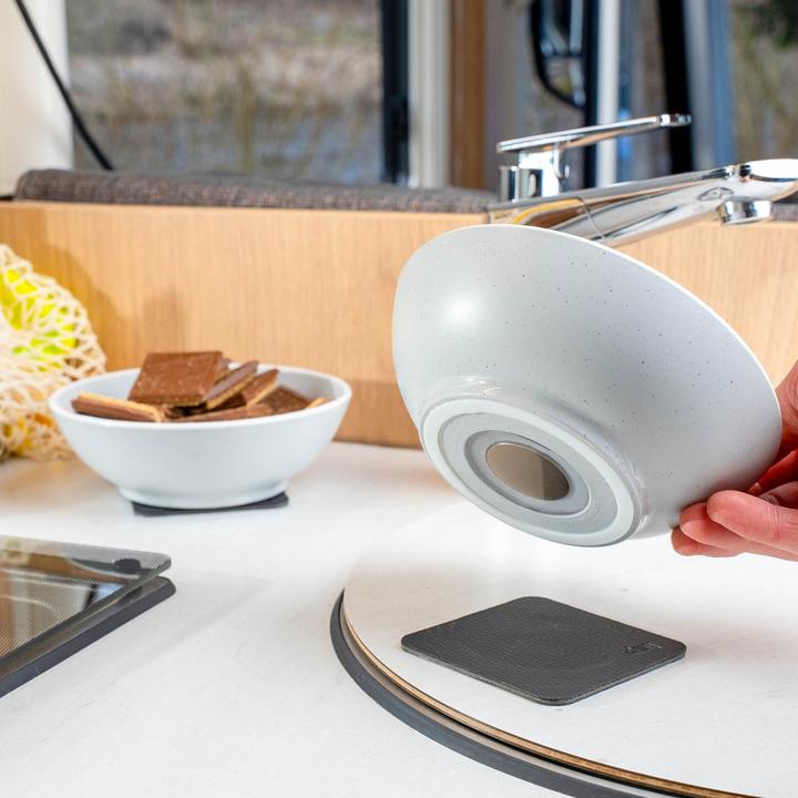 Produktbild Silwy Magnet-Kunststoff-Geschirrset Dolomit White, Produkttyp