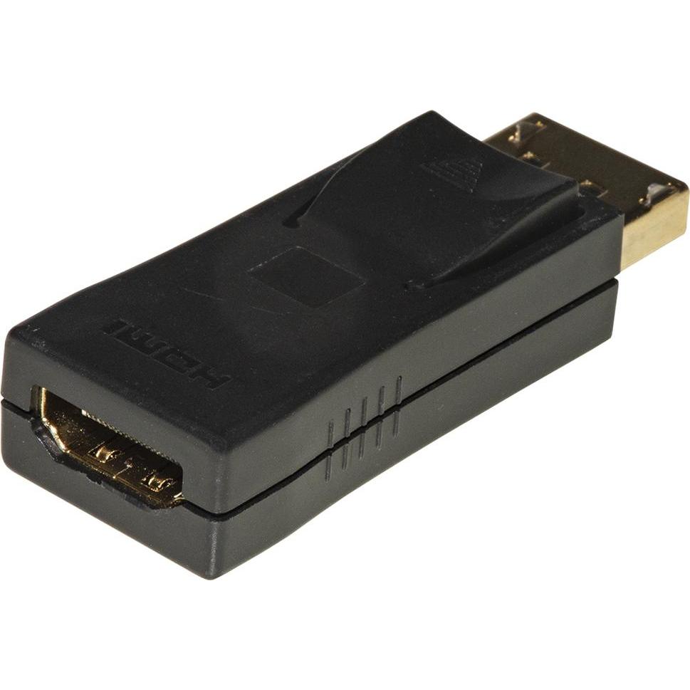 Link Nero Accessori Lkadat211 Cavo E Adattatore Video Displayport Hdmi (Hdmi), Adattatore Dati + Video,