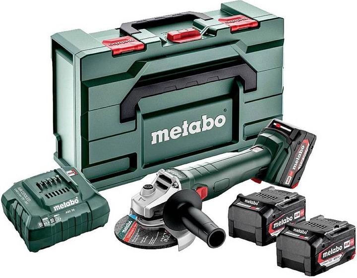 Actual product image Metabo Quick Set Battery Angle (125 mm)