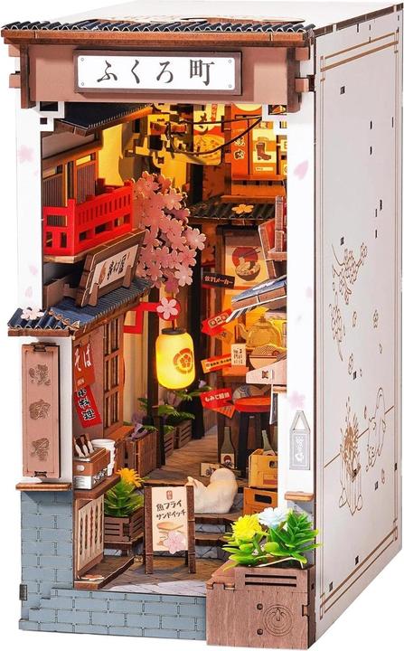 Produktbild Robotime Sakura's Weinstrasse, Modell Art: Book Nook