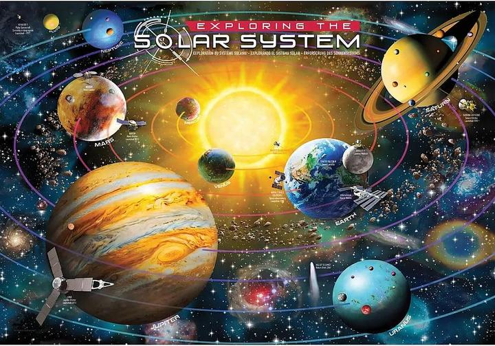 Produktbild Eurographics Erforschung des Sonnensystems 200 Teile (200 Teile)