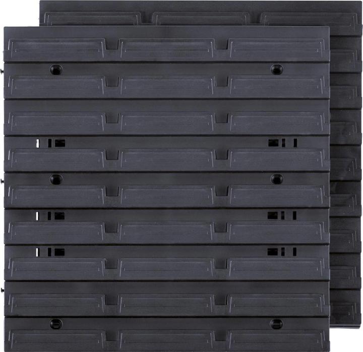 Image du produit Kistenberg Cloison suspendue avec 24 boîtes à outils ORDERLINE 800x165x400 (Matières plastiques)