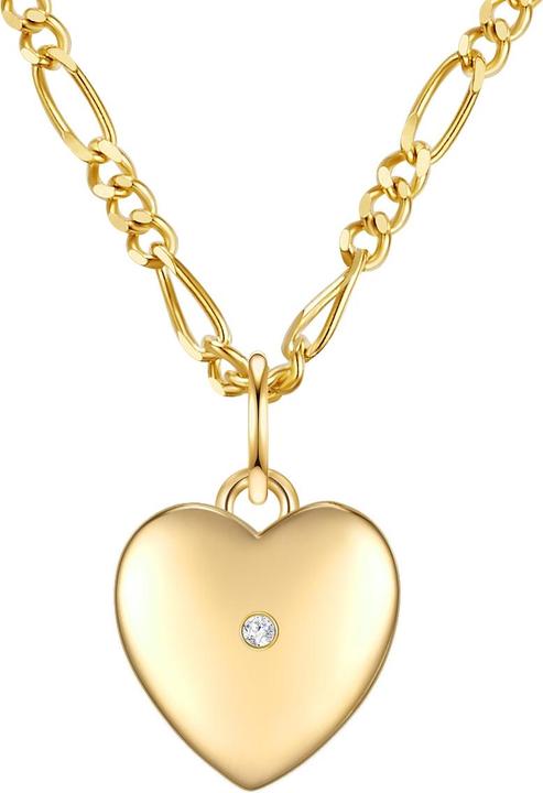 Produktbild Lulu & Jane Sterling Silber Diamant gelbgold 42,0 cm Basiskette + 5,0 cm Verlängerung - 33484 (Sterling Silber 925, 42 - 47 cm)