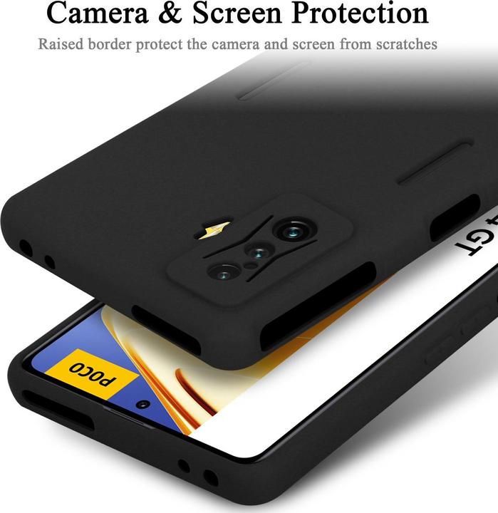 Produktbild Cadorabo Hülle für Xiaomi Poco F4 GT TPU im Liquid Schutz Silikon Design (Xiaomi Poco F4 GT)