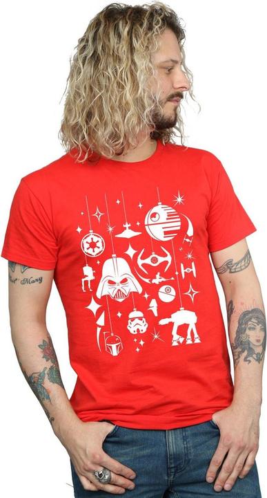 Image du produit Star Wars - T-shirt CHRISTMAS DECORATIONS - Homme (L)