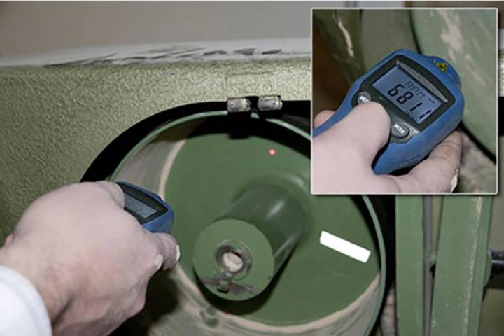 Actual product image PCE Instruments Revolution counter