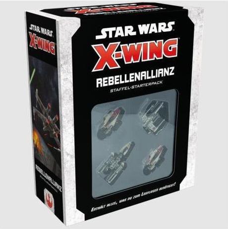 Immagine prodotto Atomic Mass Games Star Wars: X-Wing 2a Edizione - Squadrone Alleanza Ribelle, Starter Pack (Tedesco)