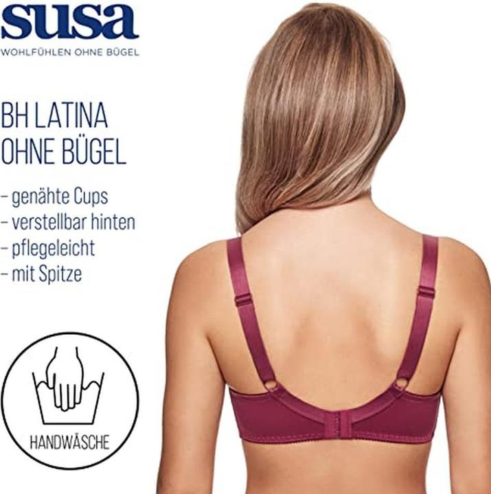 Image du produit Susa Soutien-gorge sans armatures en dentelle élastique (75 D)