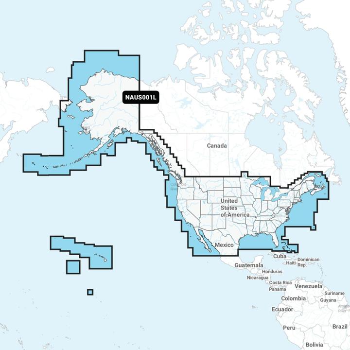 Navionics Navigationskarte+ large sd - usa & canada
