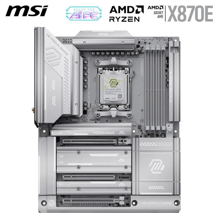 Produktbild MSI MAG X870E Tomahawk Max WiFi (AM5, AMD X870E, ATX)