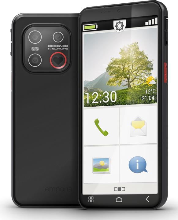 Actual product image Emporia ME7 (128 GB, Black, 5.45", Single SIM, 4G)