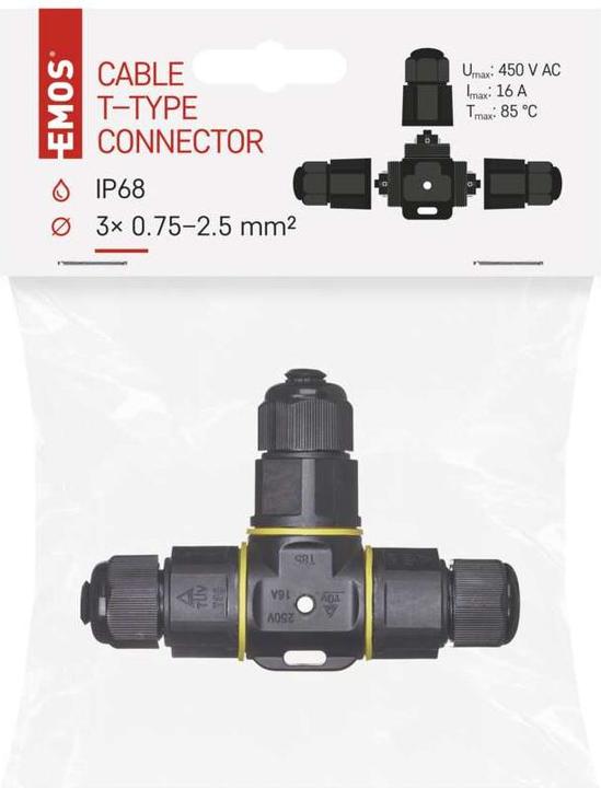 Produktbild Emos Verbindungsstecker T IP68