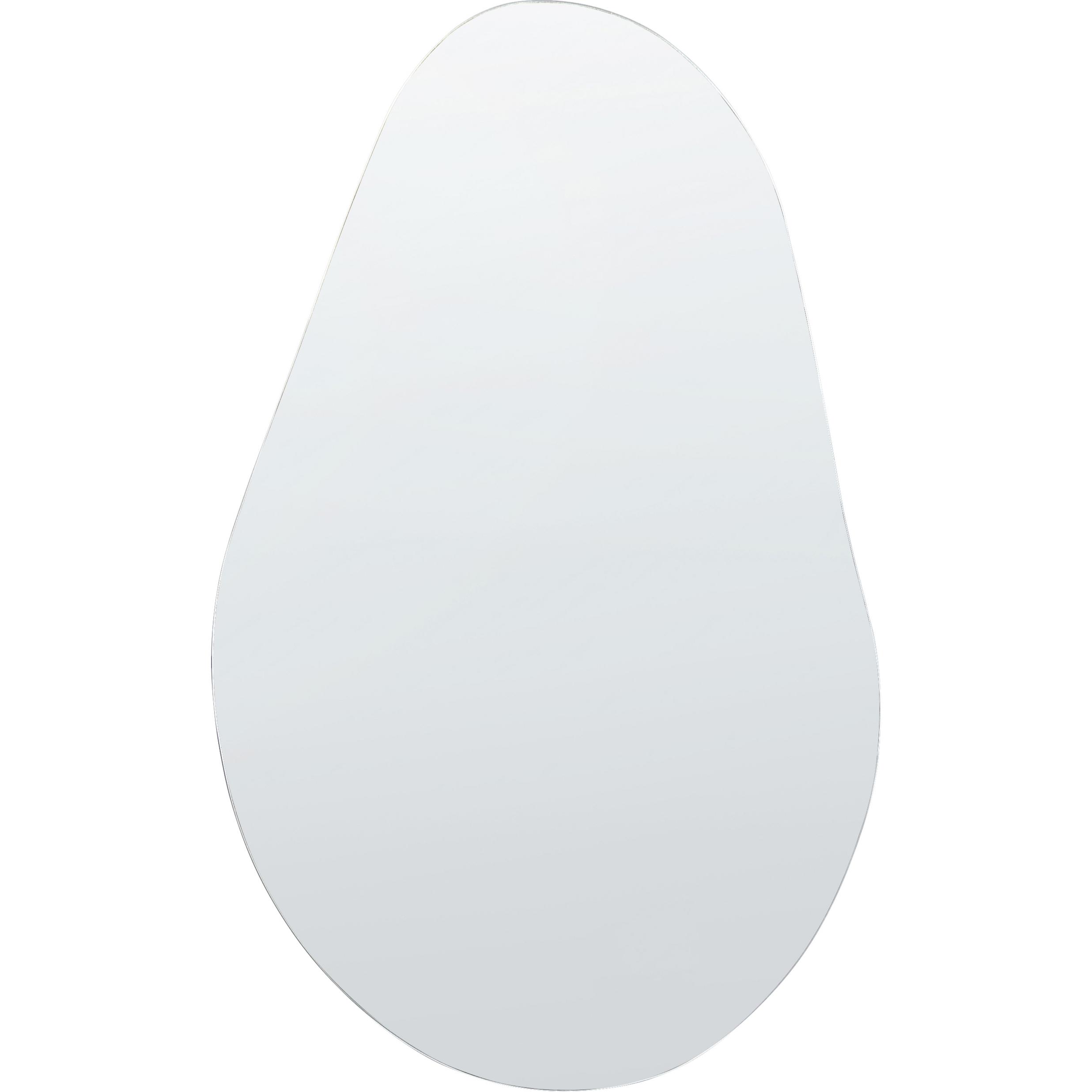 Beliani, Spiegel, Wandspiegel Silber 40 x 65 cm AUBAGNE (40 x 65 cm)